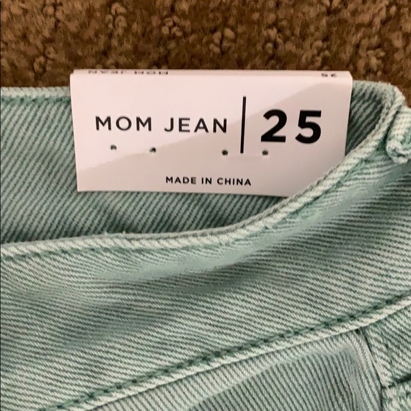 Green Pacsun Mom Jeans - Picture 6 of 7